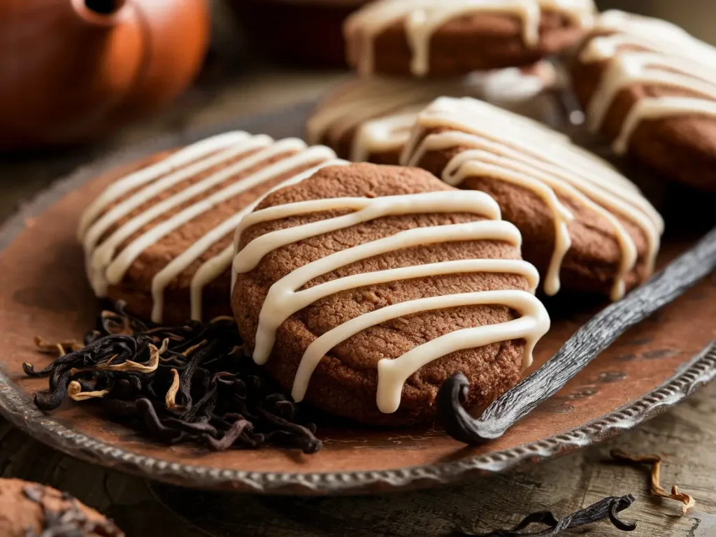Earl Grey cookies with vanilla