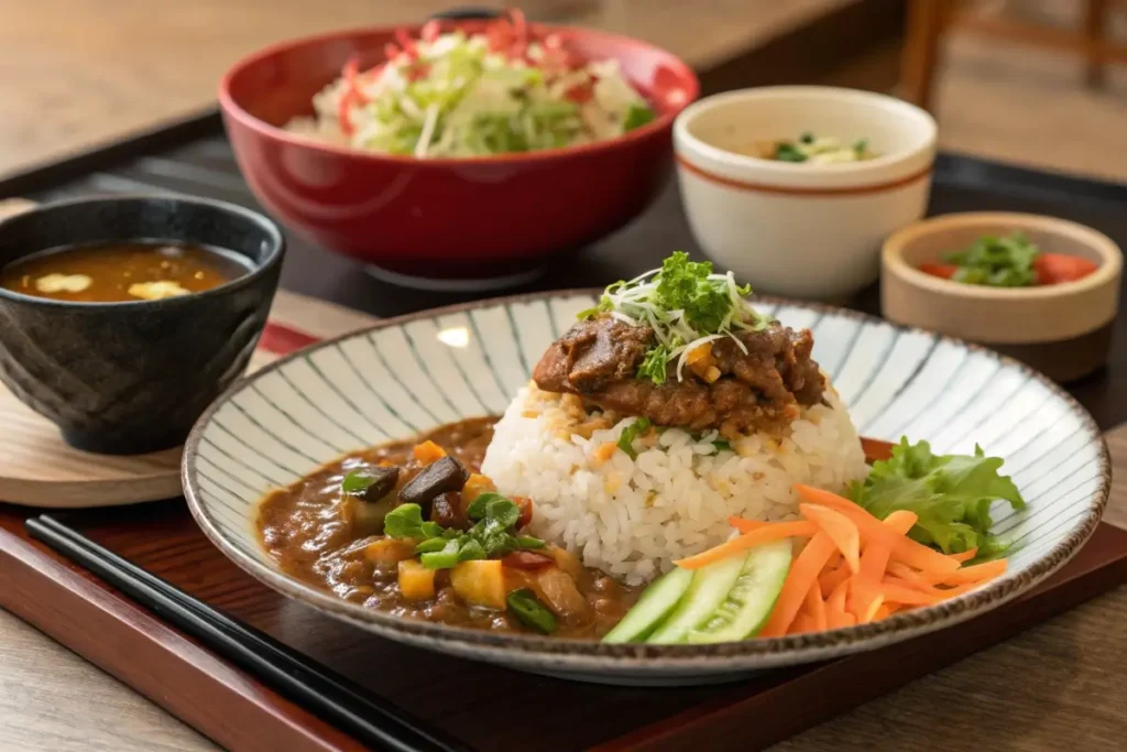 Hayashi Rice in a restaurant setting